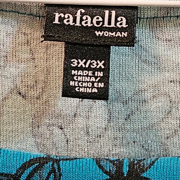 Women's Plus Size 3X - Blue & Black - Top - Picture 3 of 5